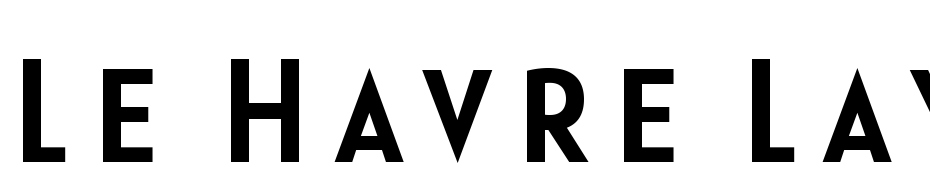 Le Havre Layers Primary Font Download Free